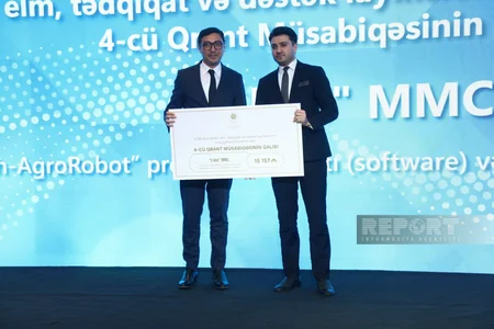 Azərbaycanda innovativ və  ixracyönümlüyü ilə seçilən 14 sahibkar mükafatlandırılıb