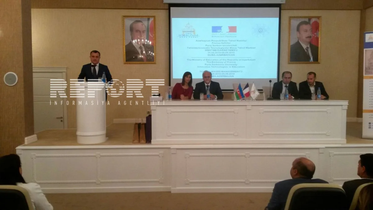 Qubada məktəb direktorları üçün təlim kursu başlayıb