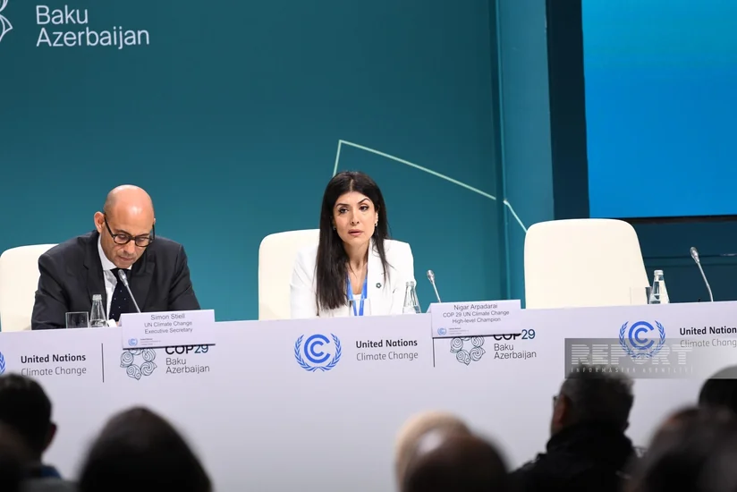 Nigar Arpadarai: COP29-da irəli sürülən təşəbbüsləri reallığa çevirəcəyimizə inanırıq
