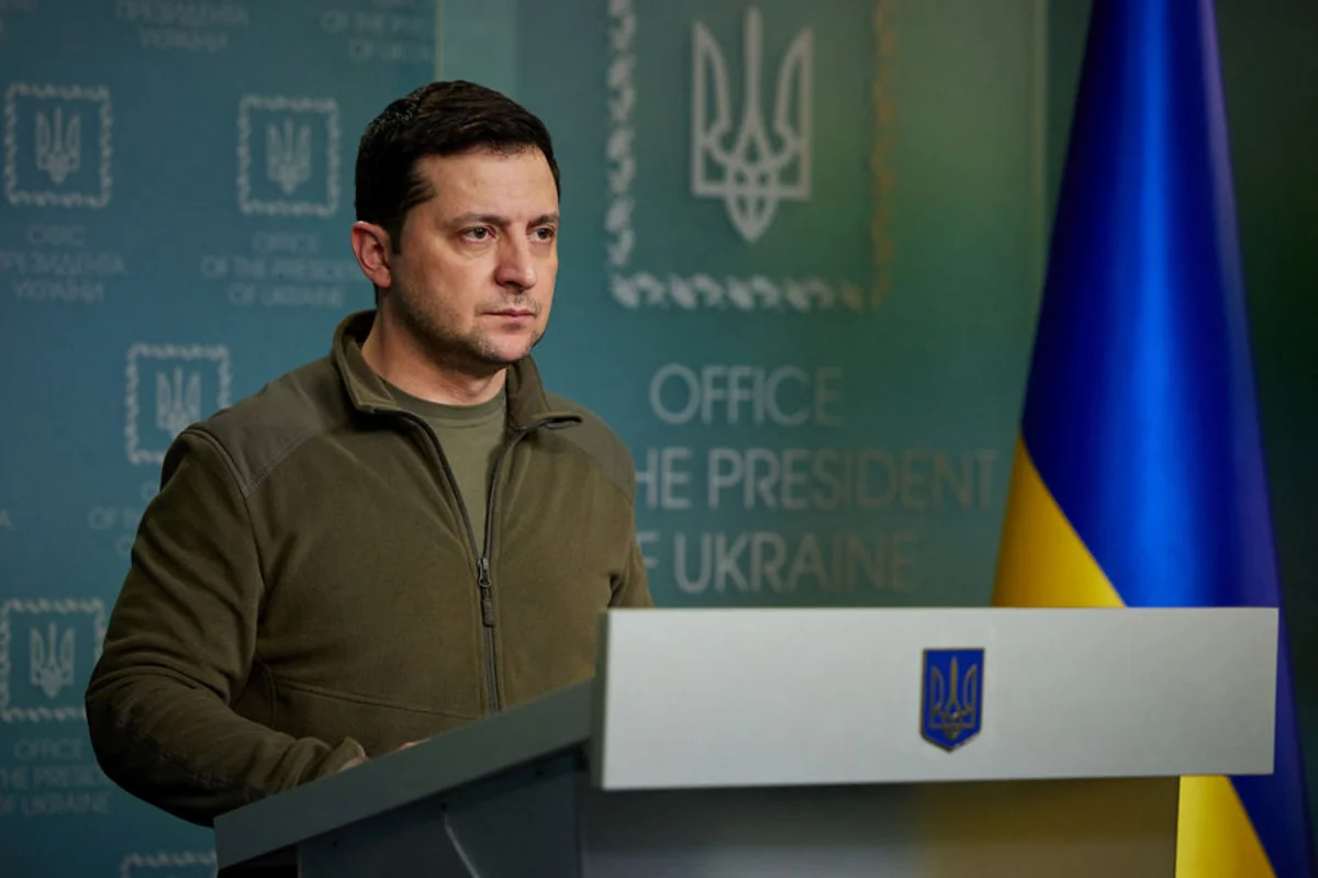 Zelensky visits Bucha, where Russian troops committed massacre
