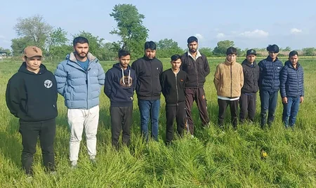 Dövlət sərhədini pozmağa cəhd göstərən 10 Nepal vətəndaşı saxlanılıb