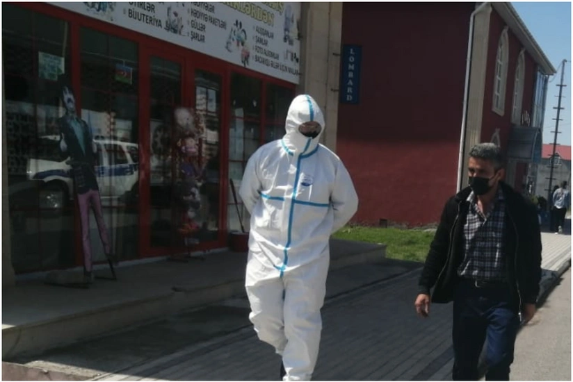 Oğuzda koronavirus xəstəsi ictimai yerdə aşkarlanıb