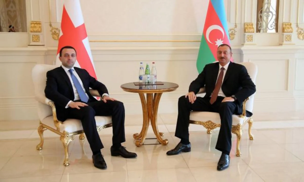 Azerbaijan President holds one-on-one meeting with Georgian PM