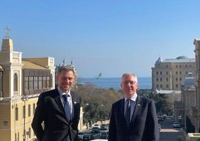 Chris Allan on visit to Azerbaijan
