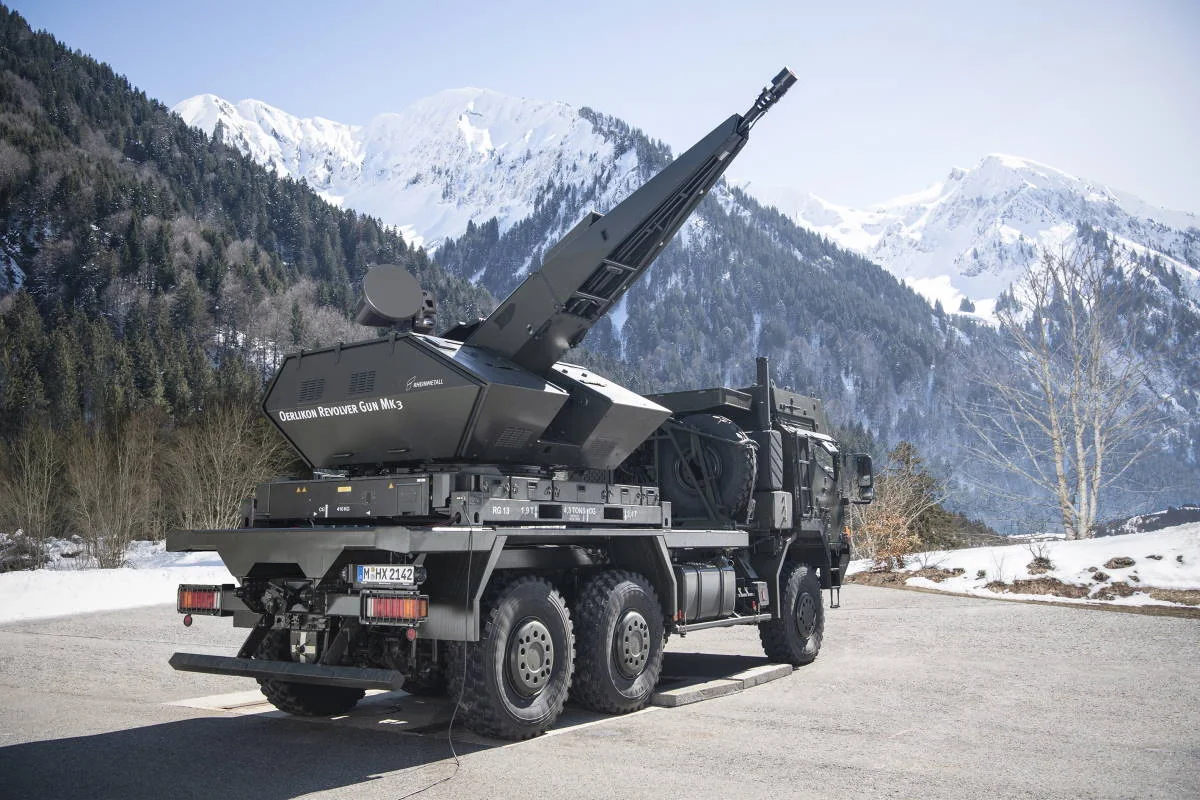 “Rheinmetall” bu il Ukraynaya daha iki “Skynex” HHM sistemi verəcək