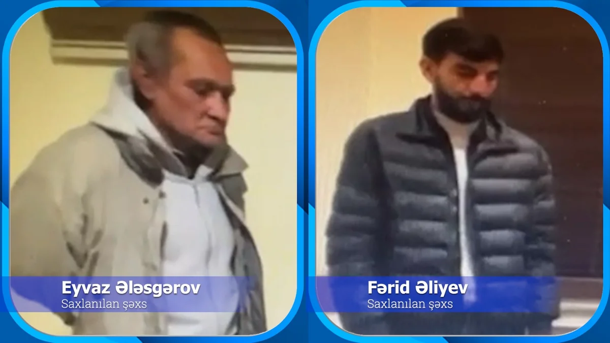 Bakıda üzərlərində “Makarov” və 3 kiloqram narkotik vasitə olan şəxslər tutulub