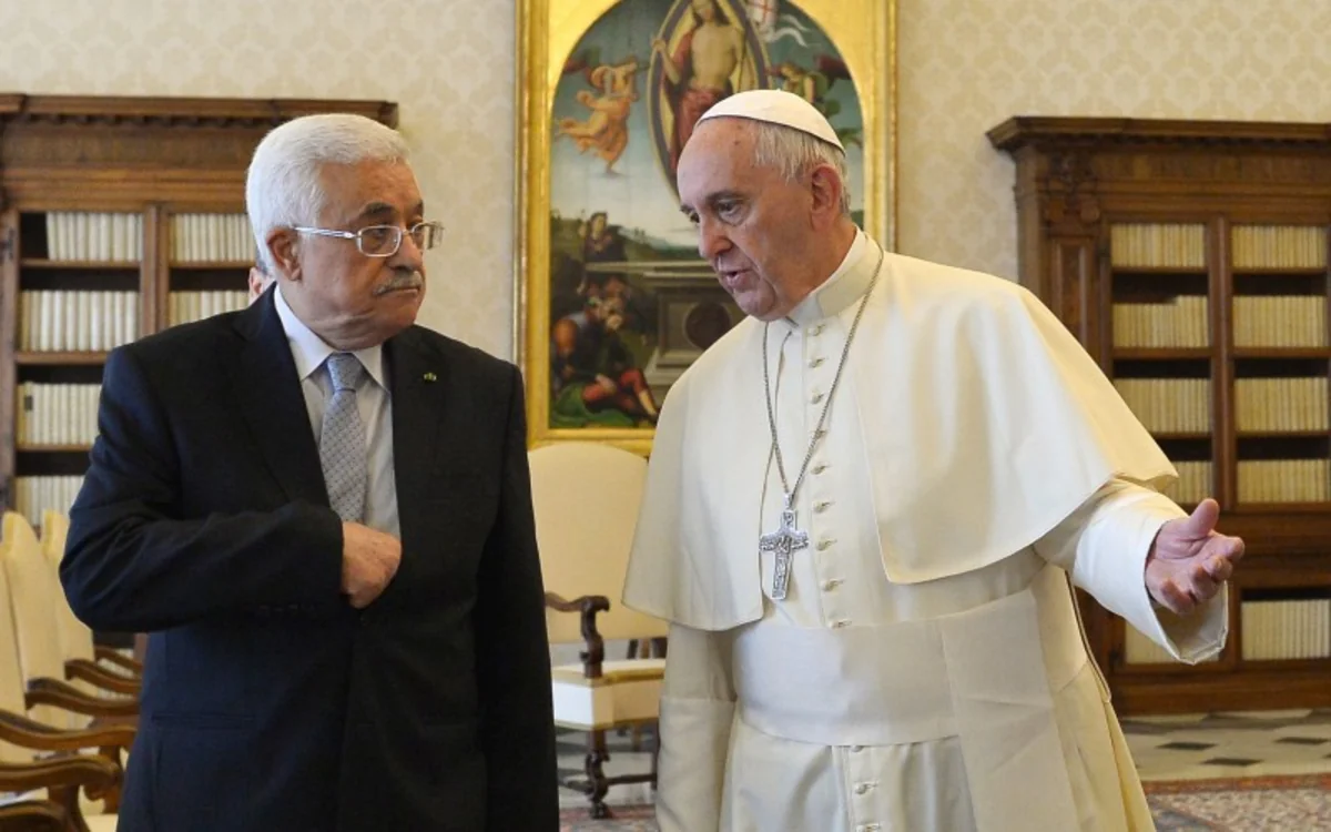 Mahmoud Abbas and Pope discuss opening of Palestinian embassy in Vatican
