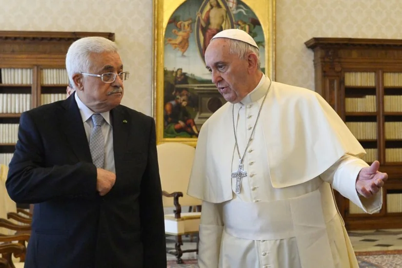 Mahmoud Abbas and Pope discuss opening of Palestinian embassy in Vatican