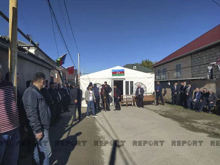 Qubada Vətən müharibəsi şəhidinin anım mərasimi keçirilib