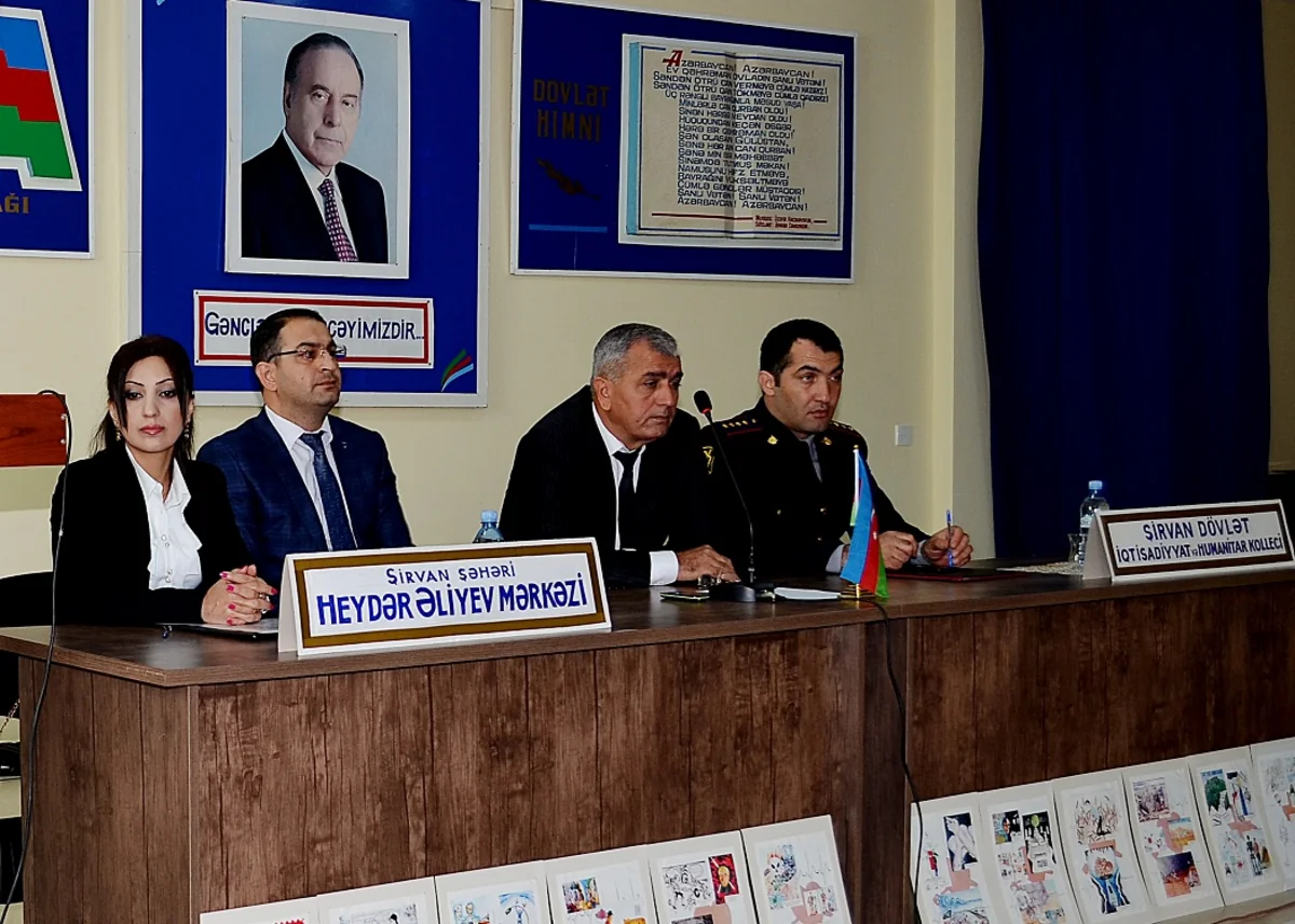 Şirvanda “Sağlam gənclik-sağlam gələcək” mövzusunda tədbir keçirilib