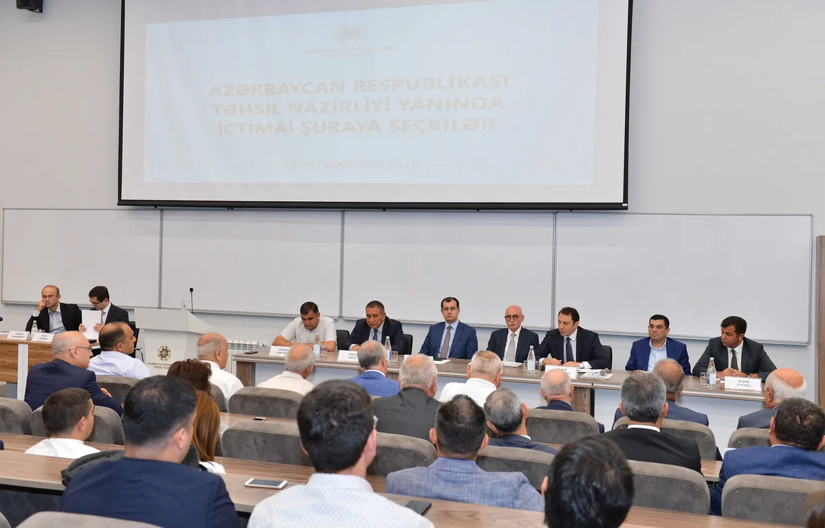 Təhsil Nazirliyi yanında İctimai Şura üzvlərinin adları açıqlanıb - SİYAHI