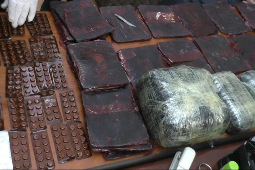 Bakı sakinləri Cəlilabadda külli miqdarda narkotiklə tutulublar - FOTO