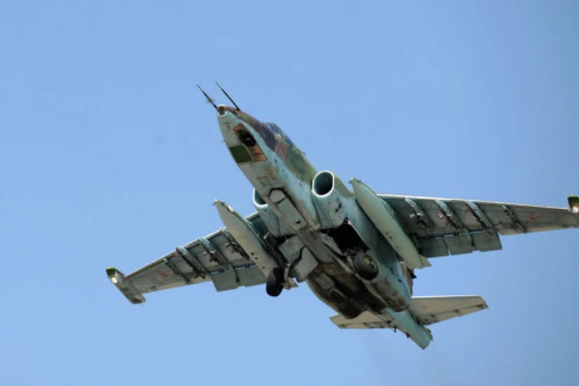 В Ставрополье при крушении самолета Су-25 погиб летчик