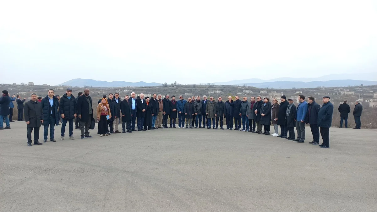 Beynəlxalq Parlament Konfransı iştirakçılarının Qarabağa səfəri başa çatıb - YENİLƏNİB