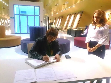 ​Luvr muzeyinin departament direktoru Xalça Muzeyində olub