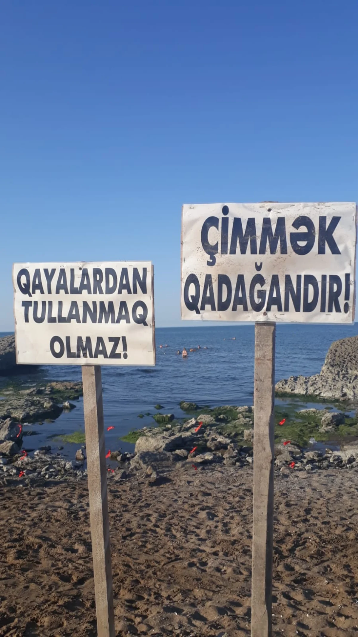 Novxanıda dənizdə 1 nəfər batıb