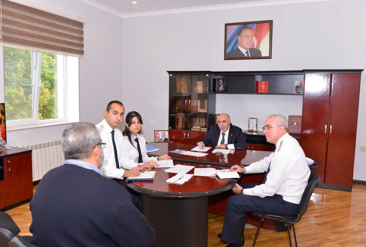 Baş prokuror Siyəzəndə vətəndaşları qəbul edib