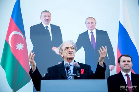 Azərbaycanla Rusiya sərhədində yerləşən Samur çayı üzərində yeni körpü açılıb - FOTOLAR