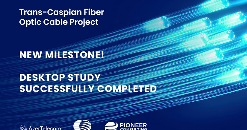 The Trans-Caspian Fiber-optic Cable construction progresses to the next step
