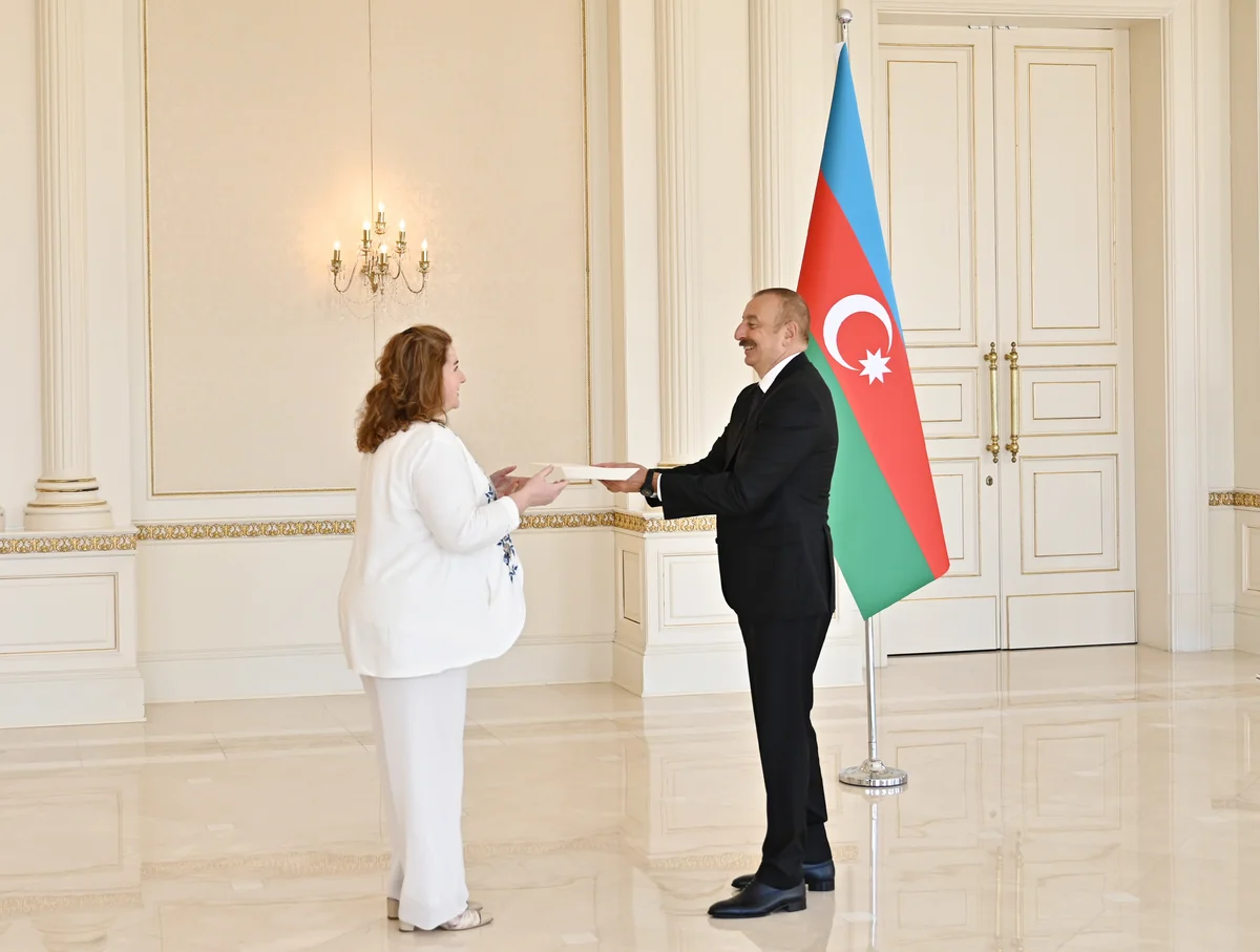 Prezident Argentinanın yeni səfirinin etimadnaməsini qəbul edib - YENİLƏNİB