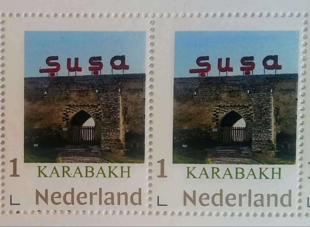 Niderlandda Şuşaya həsr olunan poçt markaları buraxılıb