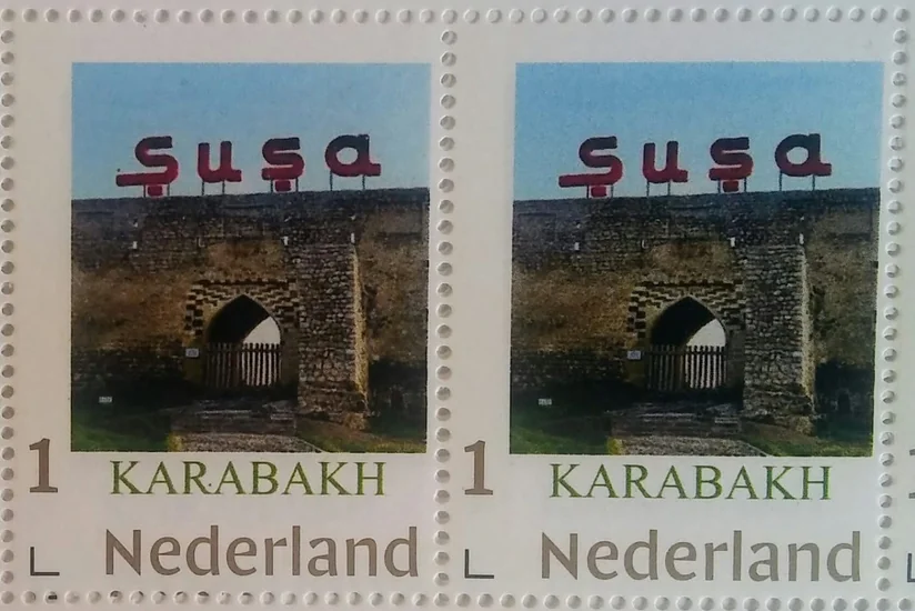Niderlandda Şuşaya həsr olunan poçt markaları buraxılıb