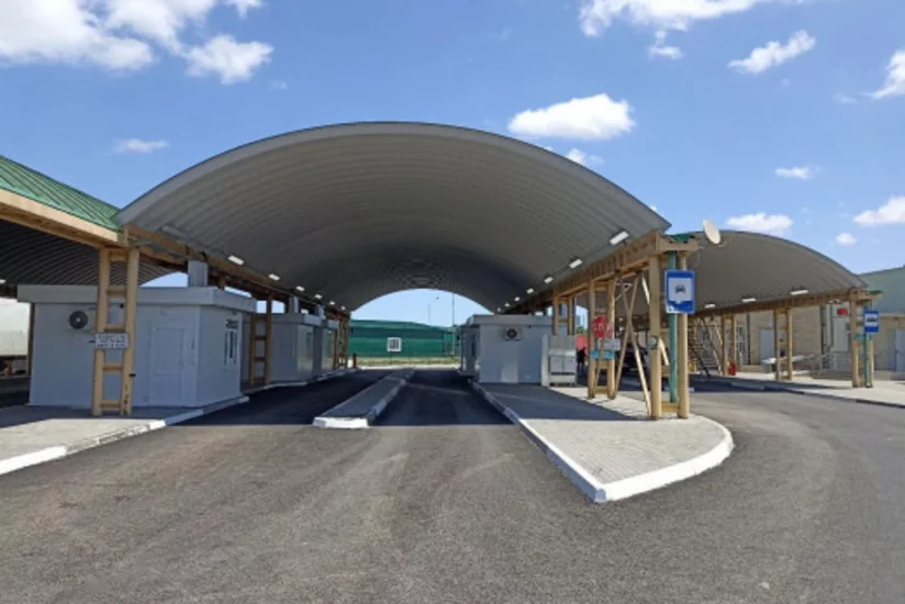 На российско-азербайджанской границе открыли  обновленный пункт пропуска