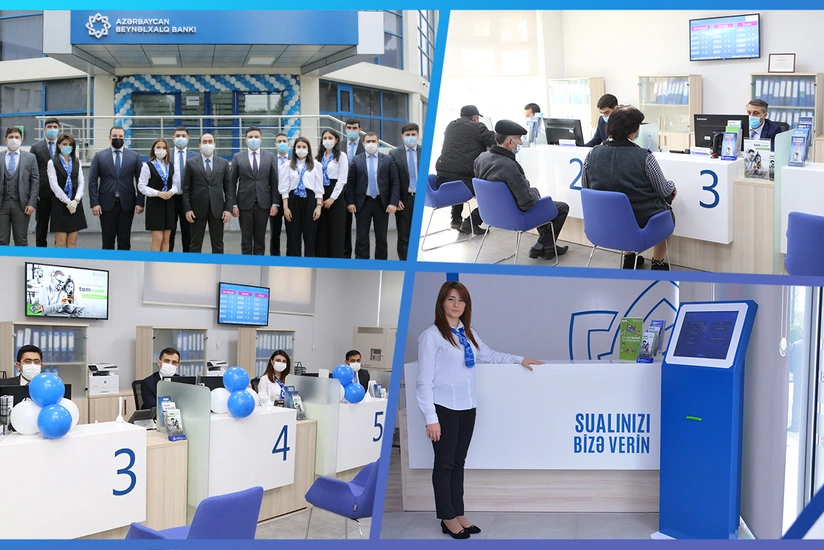 Azərbaycan Beynəlxalq Bankı daha 4 xidmət ofisini yeniləyib