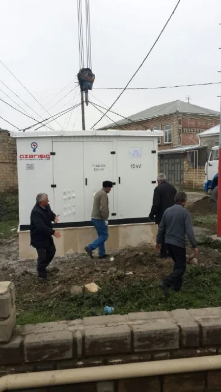 ​“Azərişıq” ASC regionlarda yeni KTM-lər quraşdırmağa start verib