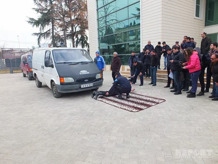 Azərbaycanlı pəhləvanlar Gürcüstanda yeni dünya rekordları qırıblar - FOTOREPORTAJ