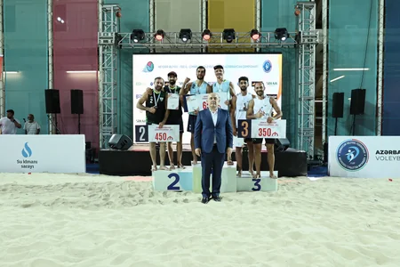 Çimərlik voleybolu üzrə Azərbaycan çempionatının qalibləri müəyyənləşib