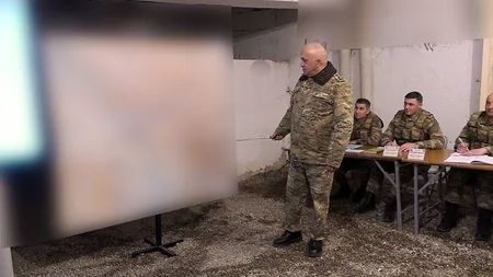 Naxçıvanda təlim: düşmənin təxribat-diversiya fəaliyyətinin qarşısı alınıb, mövqeləri ələ keçirilib