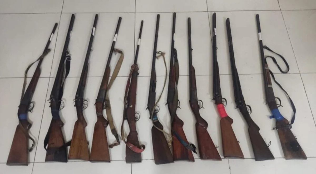 Cəlilabad sakinlərindən qanunsuz odlu silahlar təhvil götürülüb