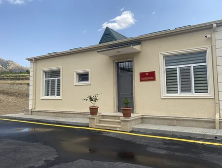 Zakir Həsənov Xocavənddə hərbi hospitalın açılışında olub