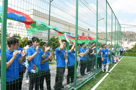 BŞİH və RİİB əməkdaşları arasında minifutbol üzrə yoldaşlıq görüşü olub