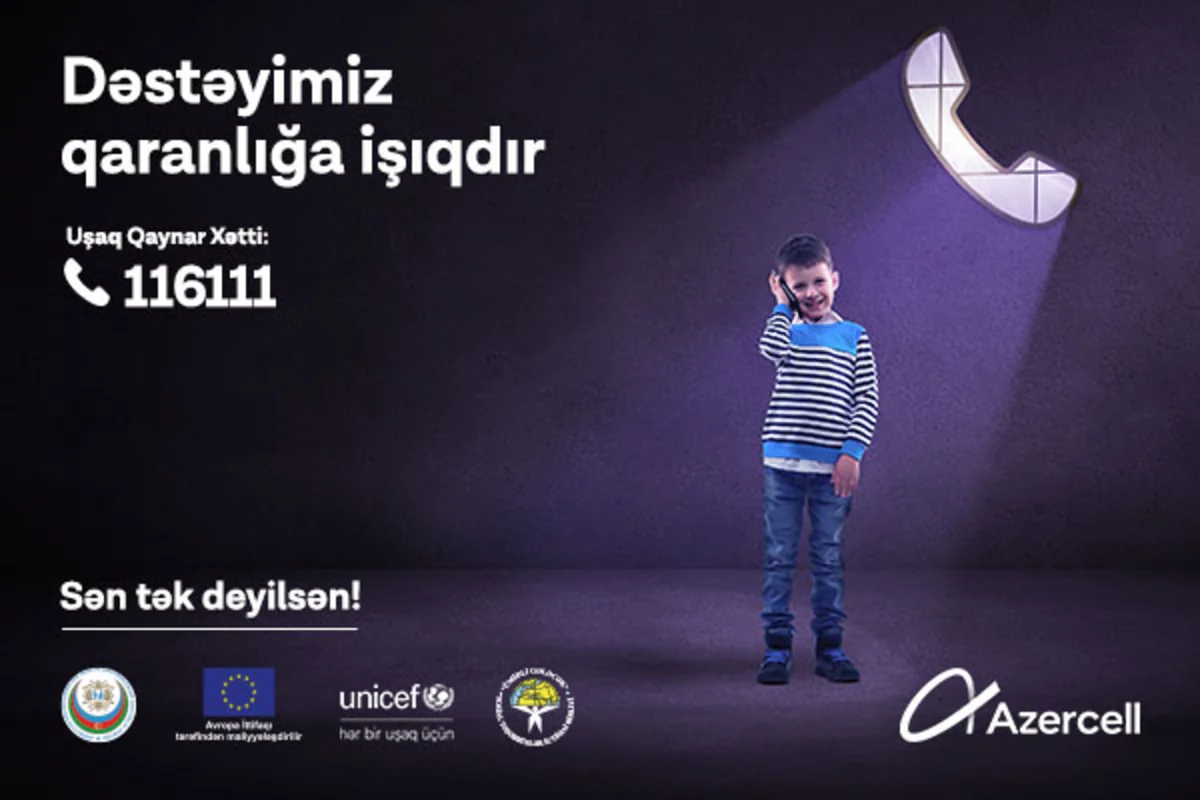 “Azərbaycan Uşaq Qaynar Xəttinə ötən il 4 500-ə yaxın müraciət daxil olub