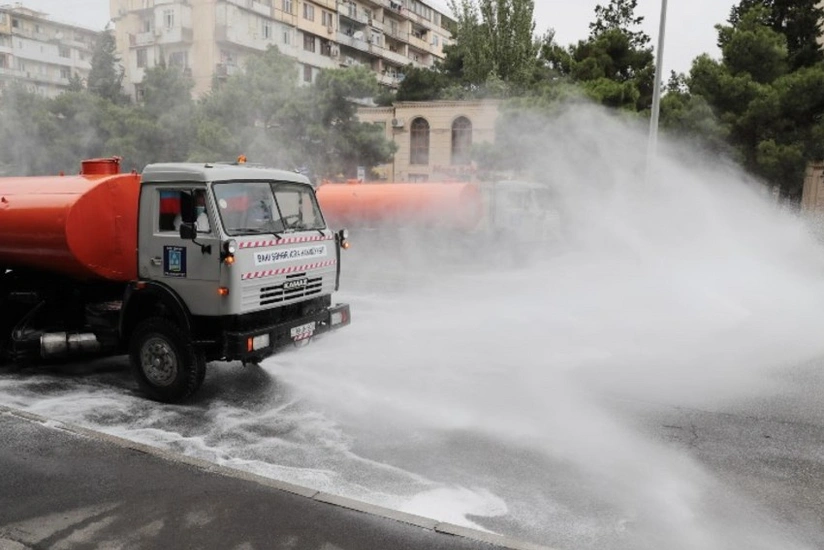 Vəfat etmiş meyxanaçının yaşadığı ərazi dezinfeksiya edildi