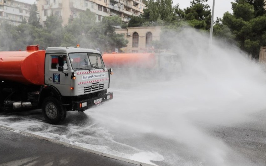 Vəfat etmiş meyxanaçının yaşadığı ərazi dezinfeksiya edildi