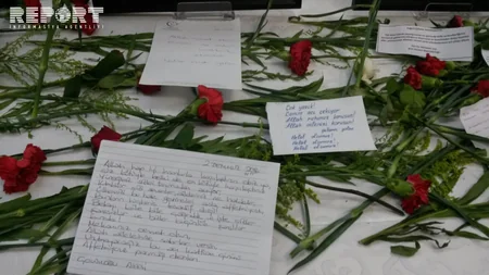 Memorial stand for victims erected in Istanbul Atatürk Airport - PHOTO REPORT