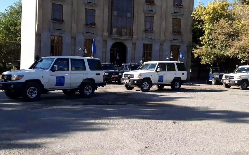 EU observers start first patrol along conditional Armenia-Azerbaijan border