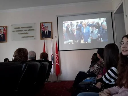 AMEA-nın 70 illik fəaliyyətinə həsr olunan sənədli film təqdim edilib