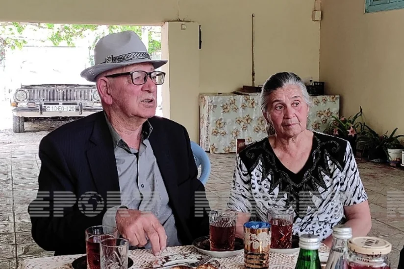 Neftçalada 52 il nikahda olan ailə ilə görüş olub