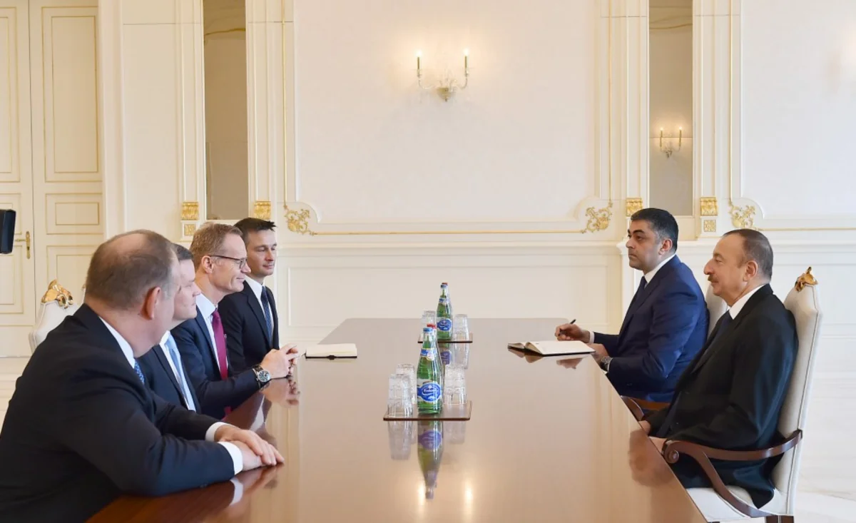 President Ilham Aliyev received CISCO Senior Vice-President - UPDATED