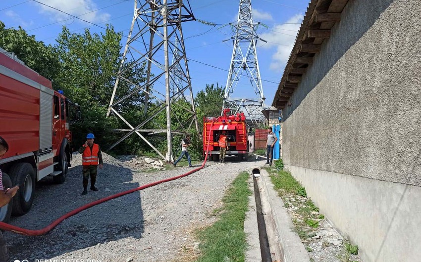 Şəkidə tövlə yanıb, yeniyetmə xəsarət alıb