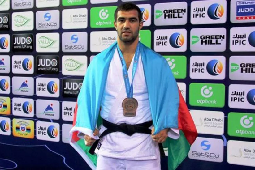Azərbaycan cüdoçusu Avropa birinciliyinin bürünc medalını qazanıb