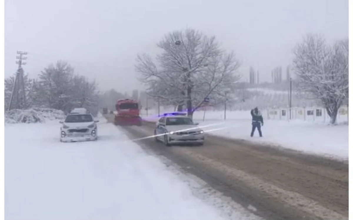 Azerbaijan traffic police makes statement over avalanche in Ismayilli