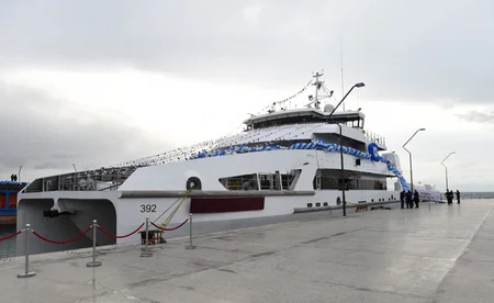 President Ilham Aliyev inaugurated commissioning of new vessels of Caspian Sea Shipping