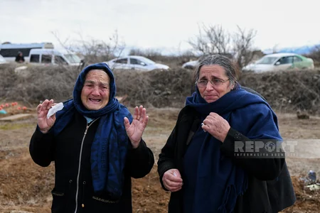 Ermənilər Xocalı soyqırımının qurbanlarını qəbirdə də rahat buraxmayıblar... - REPORTAJ