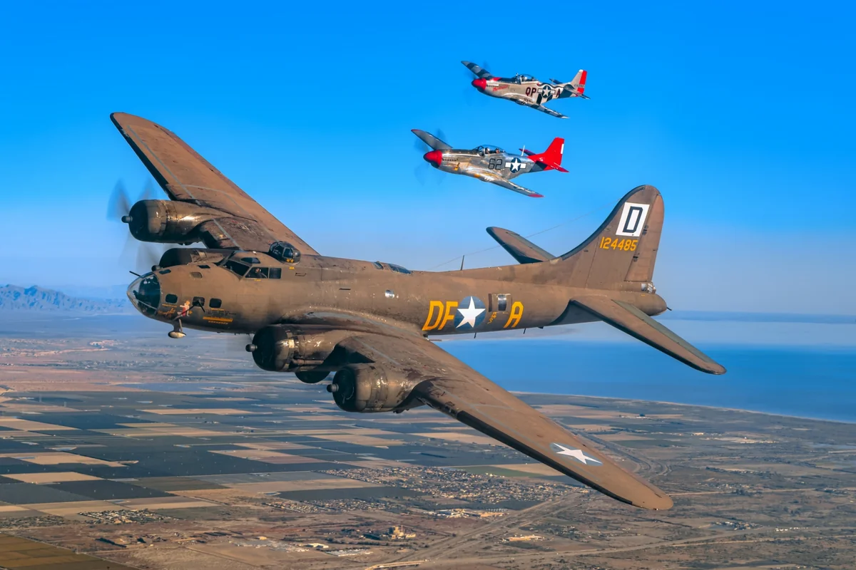 Two aircraft collide at World War Two airshow in Texas