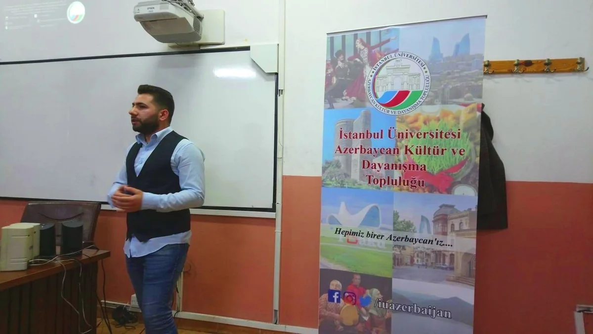 “Son iclas” bədii-sənədli filmi İstanbul Universitetində nümayiş olunub